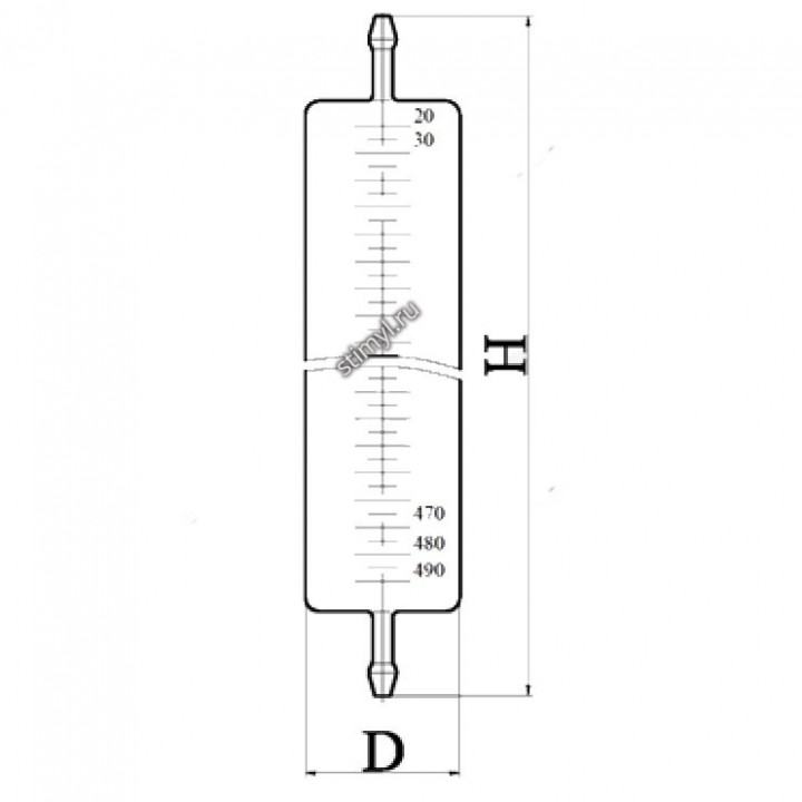 Пипетка газовая градуированная