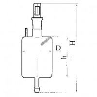 Пипетка газовая, эскиз 2-576