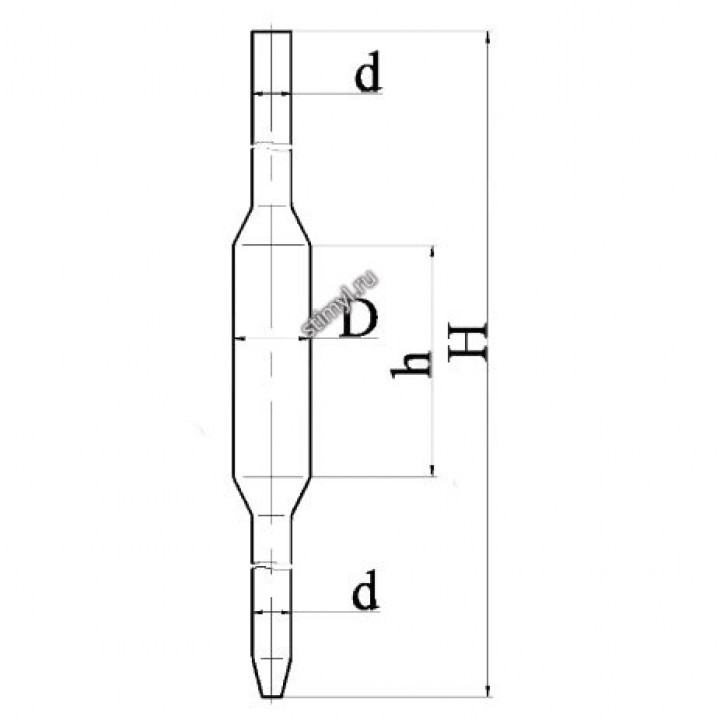 Пипетка, эскиз 2-995